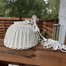 Vintage white wicker for sale  Leland