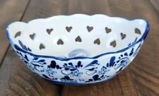 Vintage bowl blue for sale  Norfolk