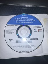 Driver de software Fujitsu fi-6670/fi-6670/6750S/7160/7260/7180/7280 somente CD DVD comprar usado  Enviando para Brazil