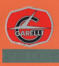 Adesivo Sticker Vintage Moto Tuning Autocollant Aufkleber GARELLI Motorcyle Red comprar usado  Enviando para Brazil