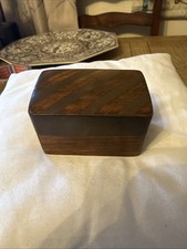 Brass inlaid wooden for sale  DARTFORD