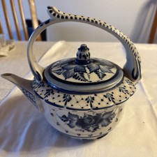 Porzellan teekanne gzhel gebraucht kaufen  Waiblingen