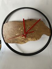Wanduhr handgemacht eisenring gebraucht kaufen  Geseke