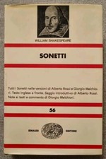 William shakespeare sonetti usato  Bergamo