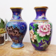 Small cloisonne vase for sale  LONDON