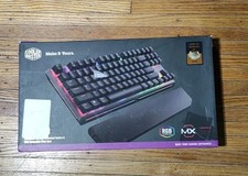 Cooler Master MK730 Teclado Cherry MX Marrom Interruptor Mecânico RGB Tenkeyless, usado comprar usado Cooler Master MK730 Teclado Cherry MX Marrom Interruptor Mecânico RGB Tenkeyless, usado comprar usado  Enviando para Brazil