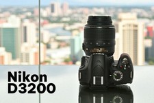 Aparat cyfrowy Nikon D3200 Liczba ujęć: 1640!  + obiektyw 18-55mm (w idealnym stanie!) 59203 na sprzedaż Aparat cyfrowy Nikon D3200 Liczba ujęć: 1640!  + obiektyw 18-55mm (w idealnym stanie!) 59203 na sprzedaż  Wysyłka do Poland