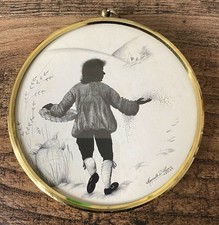 Vintage silhouette miniature for sale  STOWMARKET