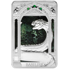 Silbermünze basilisk harry gebraucht kaufen  Erftstadt