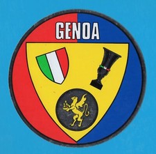 Genoa calcio adesivo usato  Italia