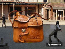 Borsa western cuoio usato  Lucca