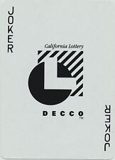 Decco california lottery for sale  Brownstown