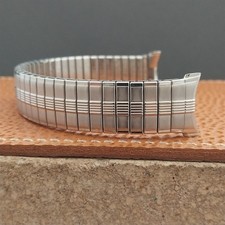 Pulseira de relógio vintage não usada 19mm 18mm 1970 Speidel Thunderbird aço inoxidável comprar usado  Enviando para Brazil