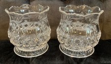 Etched pressed glass for sale  Ridgeland