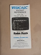 Visicalc pocket reference for sale  Loomis