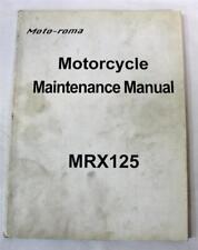 Moto roma mrx125 for sale  LEICESTER