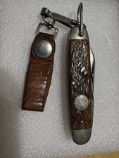 Faca oficial BSA Scout faca Remington 1933-1935 LINDAS alças ósseas BOM! comprar usado  Enviando para Brazil