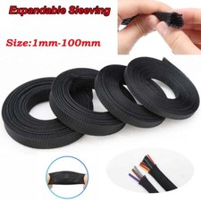 Tubo de malha trançada PET exportado malha de pele de cobra 1mm-100mm fio manga à prova de choque comprar usado  Enviando para Brazil
