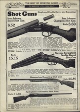 1934 PAPER AD Iver Johnson Shot Gun Stevens repetição automática rifle calibre 22, usado comprar usado  Enviando para Brazil