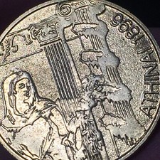 Medaglia token olimpiadi usato  San Bonifacio