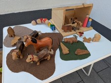Holzspielzeug stall bauernhof gebraucht kaufen  Lohmar