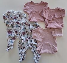 Baby sleepsuits cotton for sale  LONDON