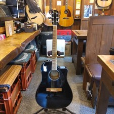 Guitarra acústica elétrica Fender CD-60SCE preta com bolsa gig som confirmado, usado comprar usado  Enviando para Brazil