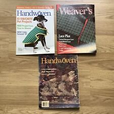 Handwoven weavers magazines for sale  BRISTOL