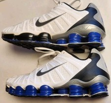 Tênis Nike Shox TLX 2011 masculino 11 branco preto antigo prata metálica real 488313-140 comprar usado  Enviando para Brazil