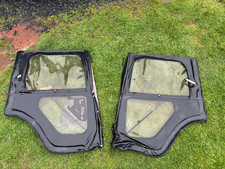 Jeep CJ5 Preto Portas Macias Completas Porta de Uma Peça serve FRETE GRÁTIS comprar usado  Enviando para Brazil