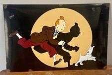 Adventures tintin enamel for sale  SUNBURY-ON-THAMES