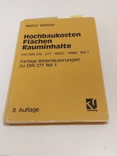 Walter winkler hochbaukosten gebraucht kaufen  Kastellaun