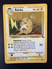 Raichu carte pokémon d'occasion  La Roquette-sur-Siagne