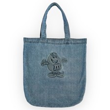 Bolsa tote jeans vintage Planet Mars tamanho grande  comprar usado  Enviando para Brazil