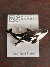 Orca whale enamel for sale  BIRMINGHAM