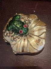 Vintage enamel frog for sale  NEWBURY