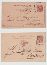 Cartoline postali una usato  Italia