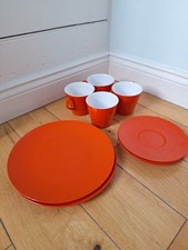 Vintage orange melaware for sale  BURTON-ON-TRENT