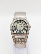 Usado, Relógio feminino Vivani quartzo strass quartzo mantém o tempo aço inoxidável nova bateria comprar usado  Enviando para Brazil