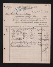 Augsburg rechnung 1900 gebraucht kaufen  Leipzig