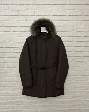 Damska kurtka The North Face Brooklyn Hyvent Down Parka z paskiem brązowa rozmiar M na sprzedaż  PL