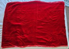 Tecido de veludo esmagado vermelho cereja vintage material 6 jardas 35" largura 216" comprimento comprar usado  Enviando para Brazil