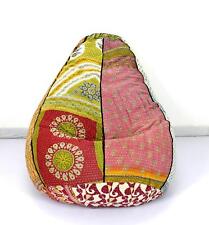Feito à mão algodão bordado Kantha HIPPIE BOÊMIO Bean Bag Crianças Furniture comprar usado  Enviando para Brazil