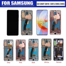 Tela OLED LCD digitalizador de tela sensível ao toque para substituição Samsung Galaxy S20, usado comprar usado  Enviando para Brazil