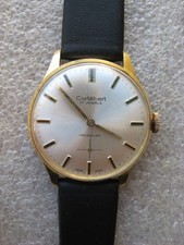Relógio de pulso suíço mecânico vintage Cortebert da década de 1970 banhado a ouro, usado comprar usado Relógio de pulso suíço mecânico vintage Cortebert da década de 1970 banhado a ouro, usado comprar usado  Enviando para Brazil