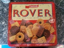 Vintage tin crawfords for sale  HOLYWELL