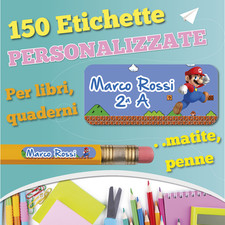 Etichette scuola adesive usato  Giugliano in Campania