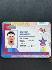 Patrick mahomes license d'occasion  Expédié en Belgium