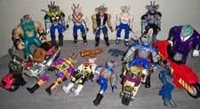1993 Galoob Biker Mice From Mars COLEÇÃO Trenó Vinnie MOTO HELICÓPTERO ACELERADOR, usado comprar usado  Enviando para Brazil