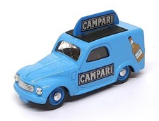 Brumm escala 1/43 fundido R55 - Fiat 500 Van (Campari) Lt. azul, usado comprar usado  Enviando para Brazil